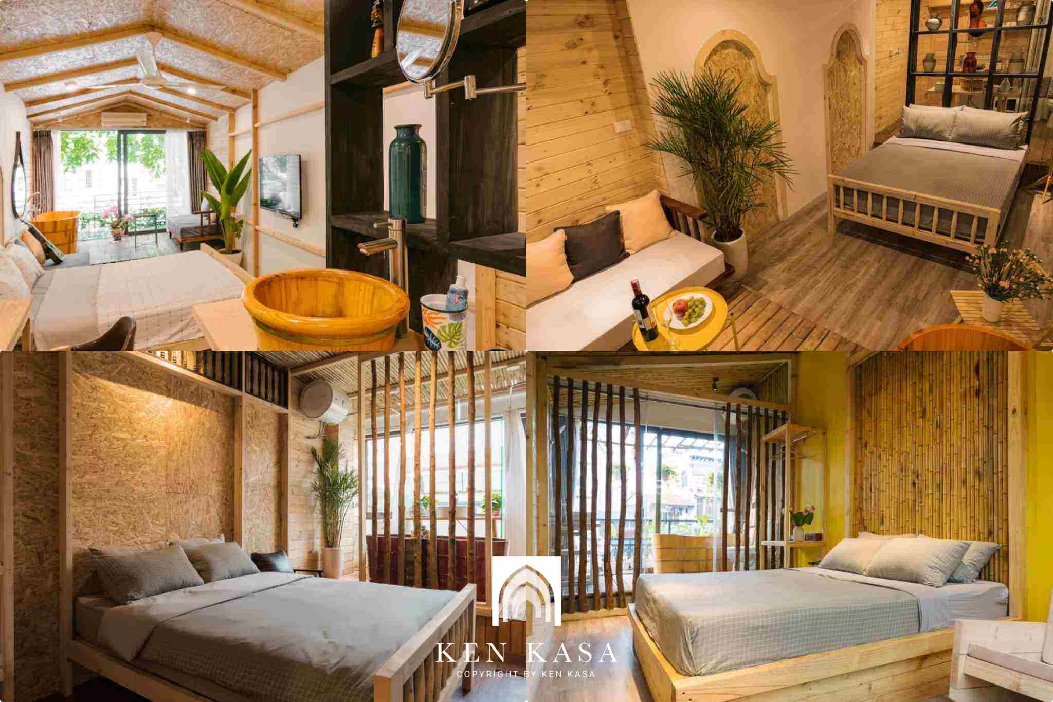 Mẫu nhà homestay trong phố Lotus homestay Hà Nội 